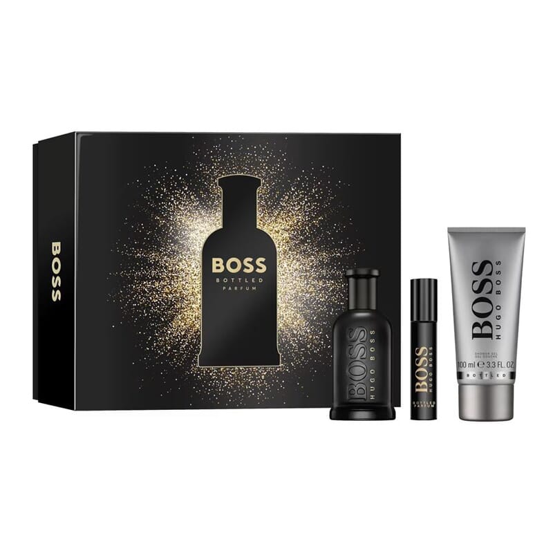 Boss Bottled EDP 100 ml + EDP 10 ml + Gel Ducha 100 ml Lote