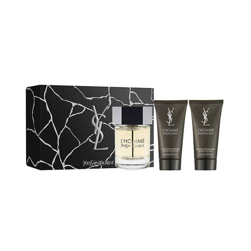 L'Homme EDT 100 ml + Gel Ducha 50 ml + After Shave 50 ml Lote