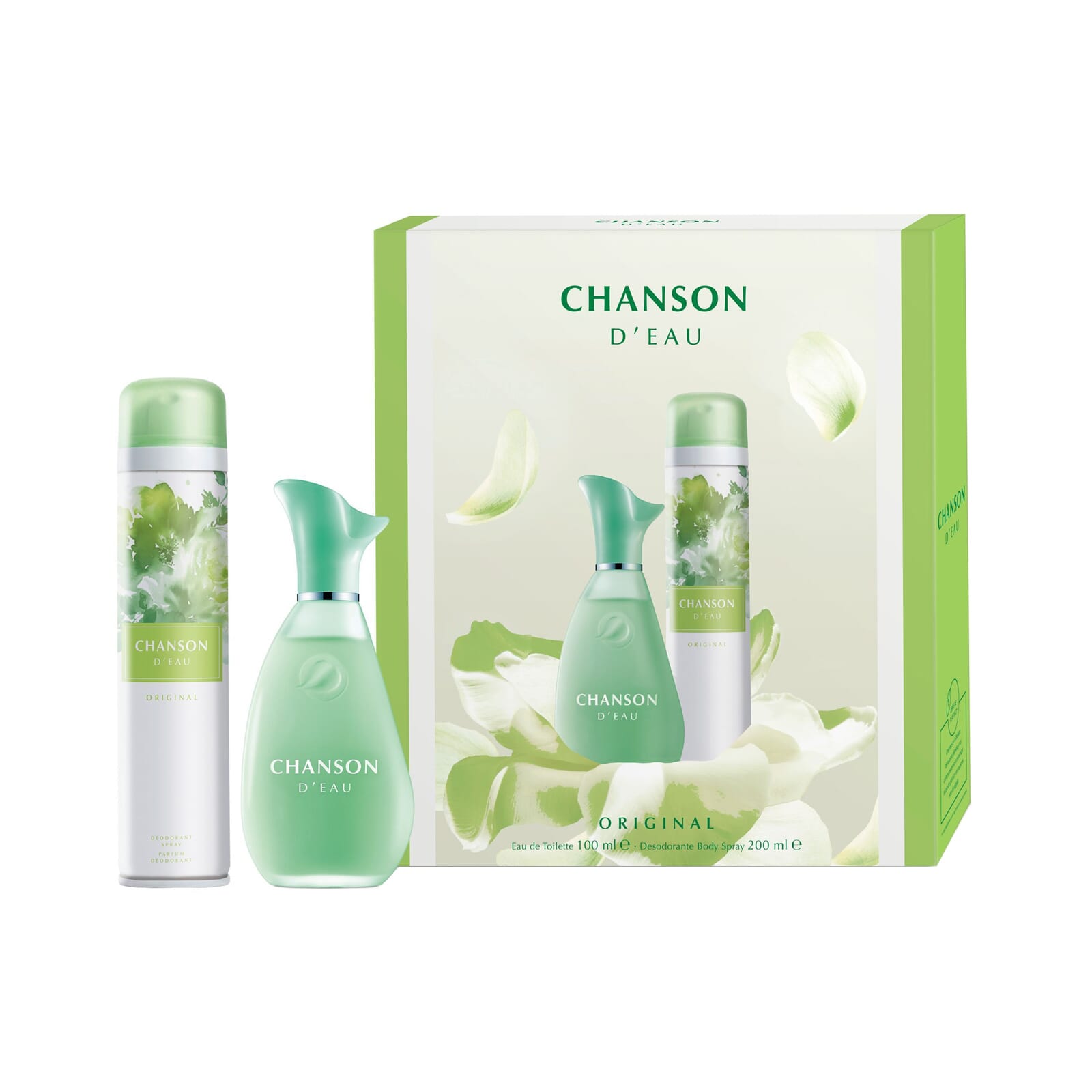 Chanson D'Eau EDT 100 ml + Desodorante 200 ml Lote