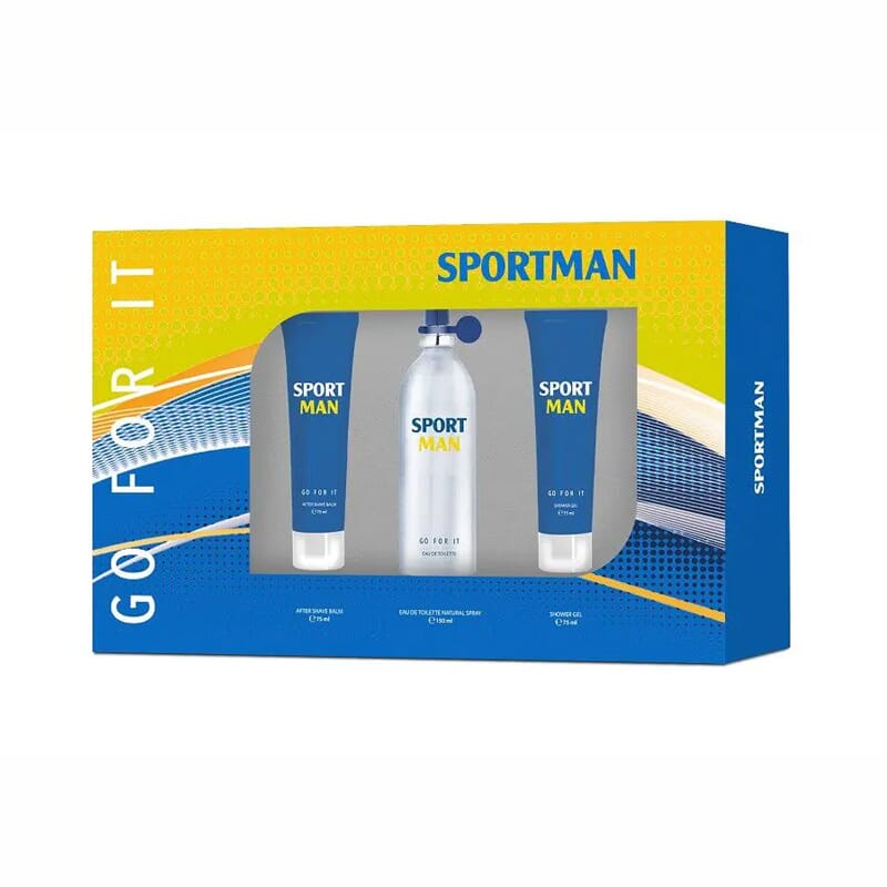 Sportman Set EDT 150 ml + After Shave 75 ml + Gel De Baño 75 ml Lote