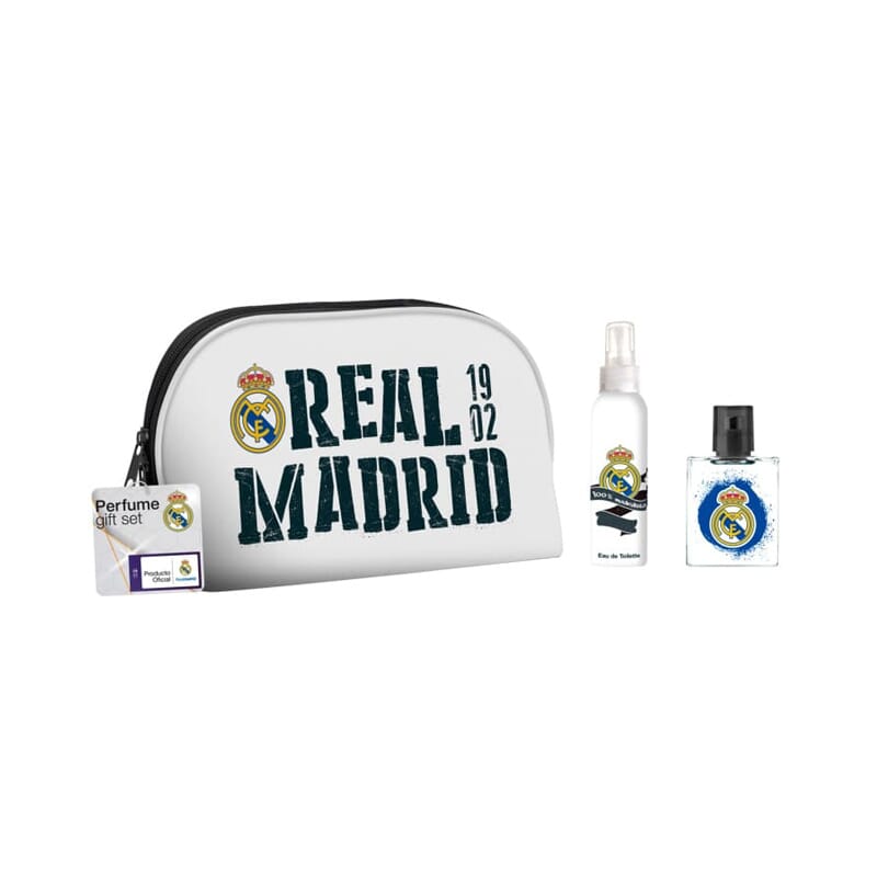 Set Neceser Real Madrid EDT 50 ml + Colonia Corporal 100 ml