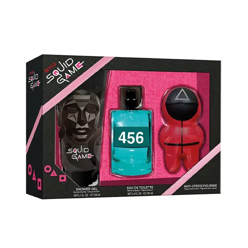 Juego Del Calamar EDT 100 ml + Shower Gel 150 ml + Figura Lote