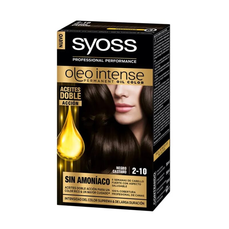 Oleo Intense Ammoniakfreie Farbe #2.10 Schwarzbraun