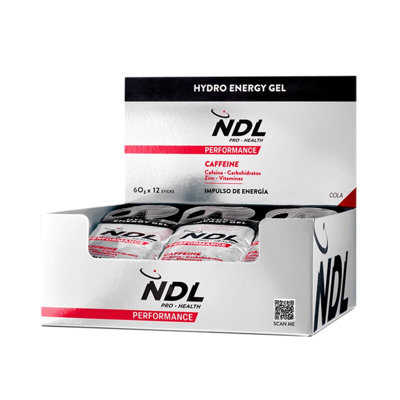 Hydro Energy Gel + Caffeine 12 Uds 60g