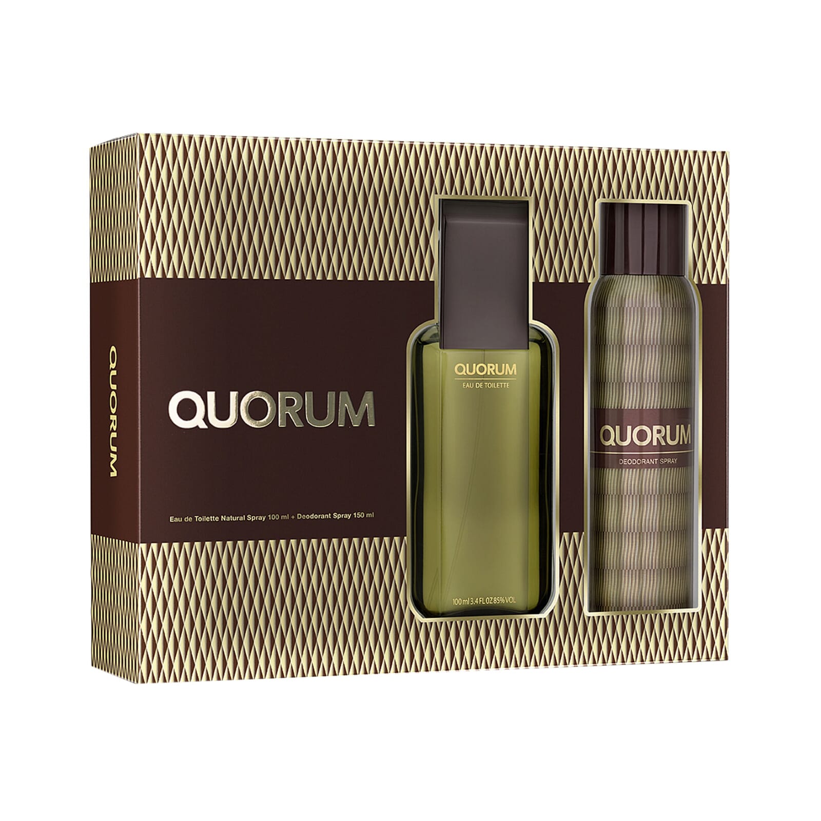 Quorum EDT 100 ml + Desodorante 150 ml Lote