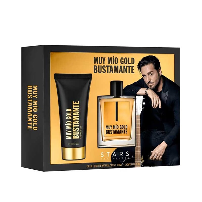 Muy Mio Gold EDT 100 ml + Gel 75 ml Lote