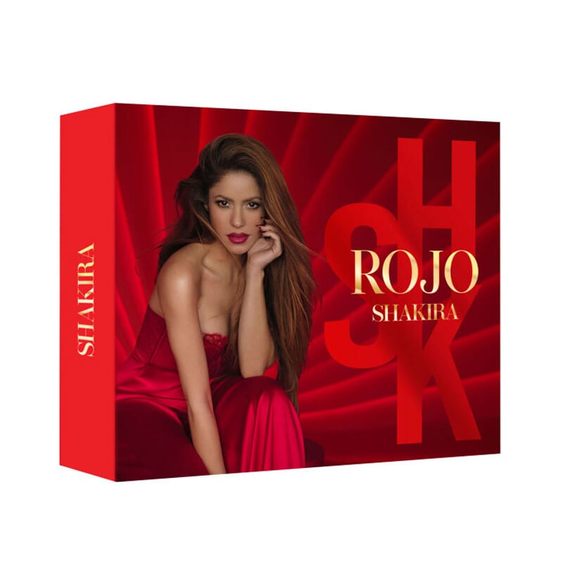 Shakira Rojo EDP 50 ml + Loción Corporal 75 ml