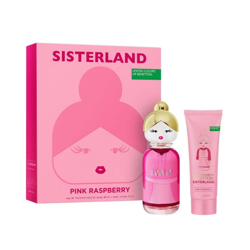 Sisterland Pink Raspberry EDT 80 ml + Loción Corporal 75 ml Lote