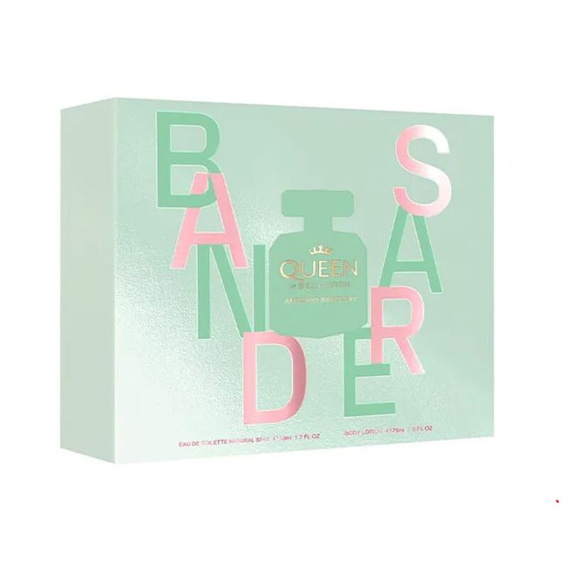 Banderas Queen Seduction EDT 50 ml + Loción Hidratante 75 ml