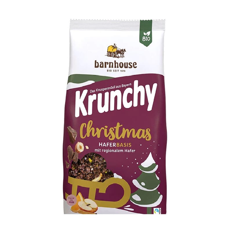 Muesli Krunchy Christmas Bio 375g