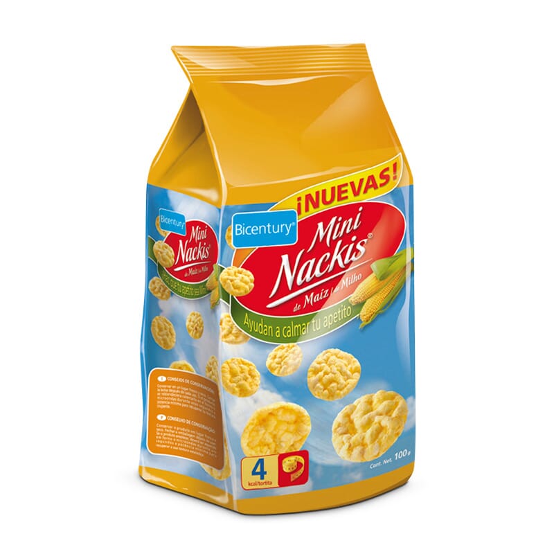 MINI NACKIS VAN MAÏS 100g