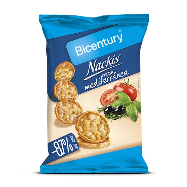 MINI NACKIS RECETA MEDITERRANEA 70g