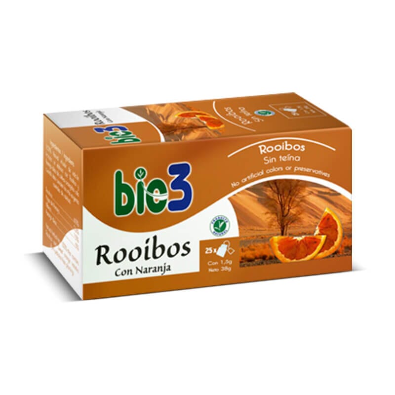 BIE3 ROOIBOS CON NARANJA 25 Infusiones de 1,5g