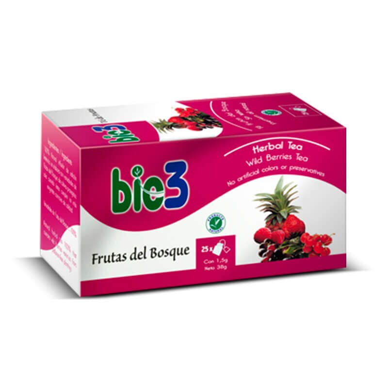 BIE3 TE FRUTAS DEL BOSQUE 25 Infusiones de 1,5g