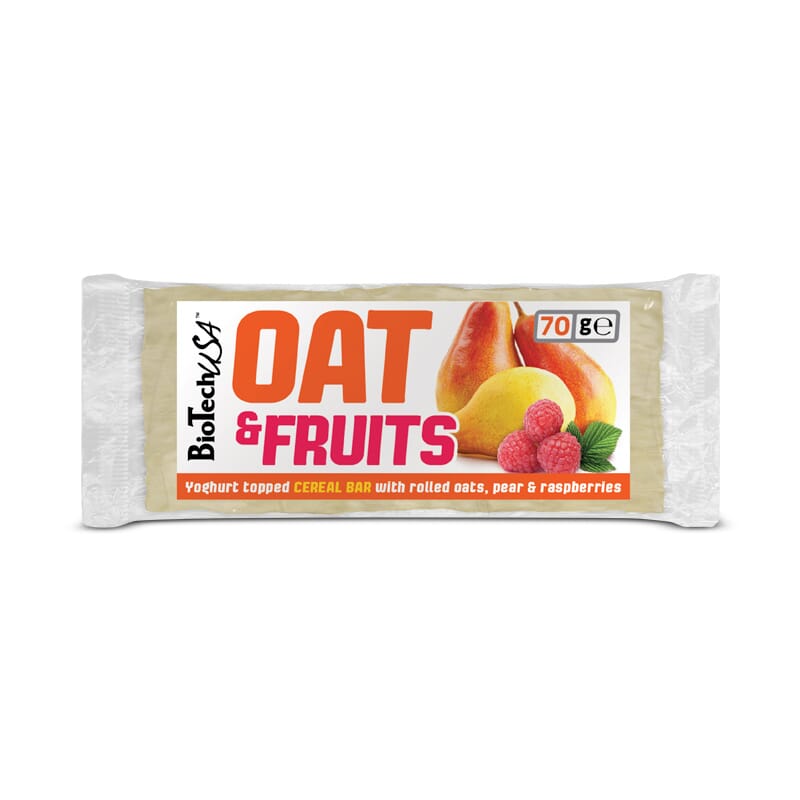 OAT & FRUIT WITH PEAR & RASPBERRY 20 x 70g