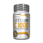 VITAMIN C 1000 WITH BIOFLAVONOIDS 100 Comprimés - BIOTECH USA