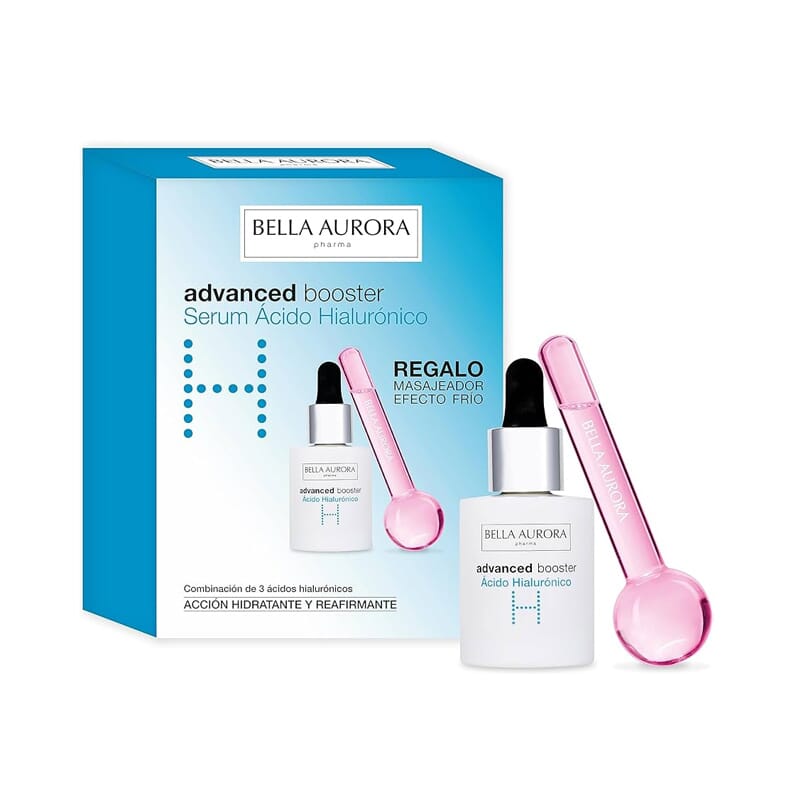 Advanced Booster Serum ÁcIdo Hialurónico 30 ml + Massage-apparaat