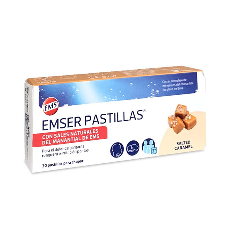 Emser Pastillas Caramelo Sal 30 Uds