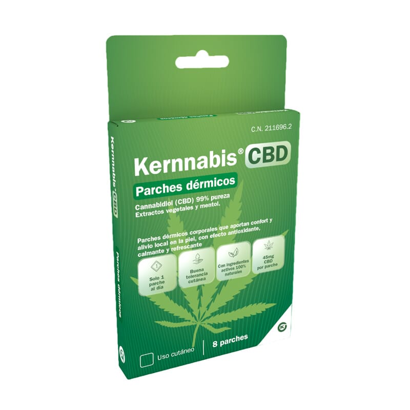 Kernnabis CBD Parches Dérmicos 8 Uds