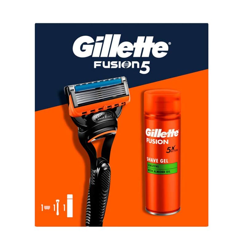 Gillette Fusion5 + Lâmina + Espuma De Barbear