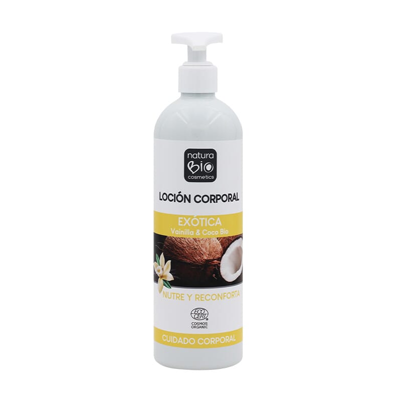 Loción Corporal Exótica Vainilla Y Coco Bio 500 ml