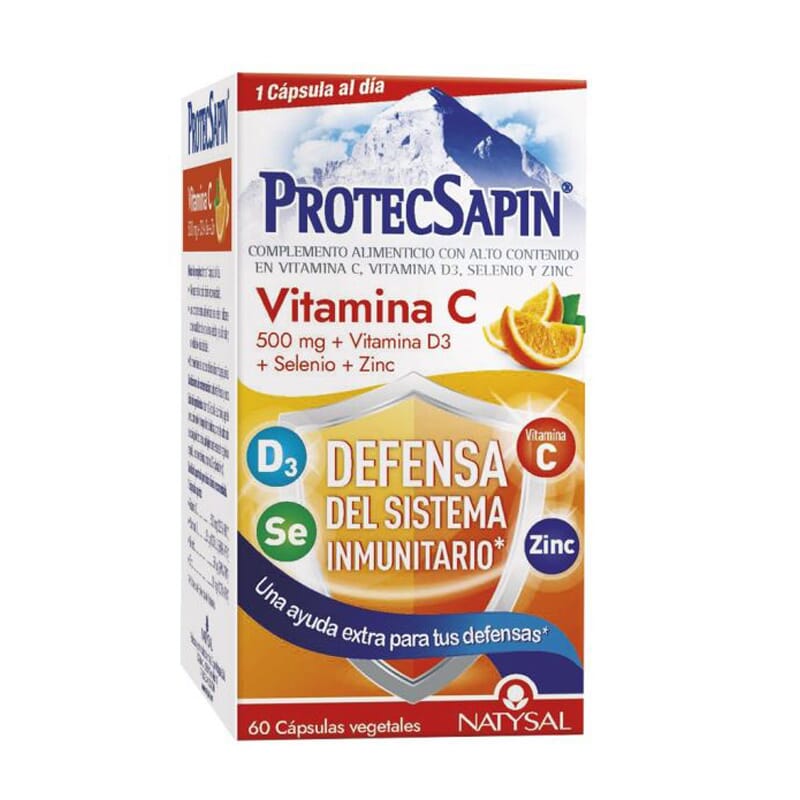 Protecsapin Vitamina C 500 mg 60 VCaps