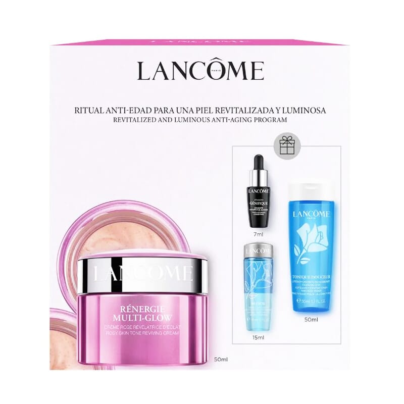 Rénergie Multi-Glow 50 ml +Serum +Desmaquillante Ojos +Tónico Lote