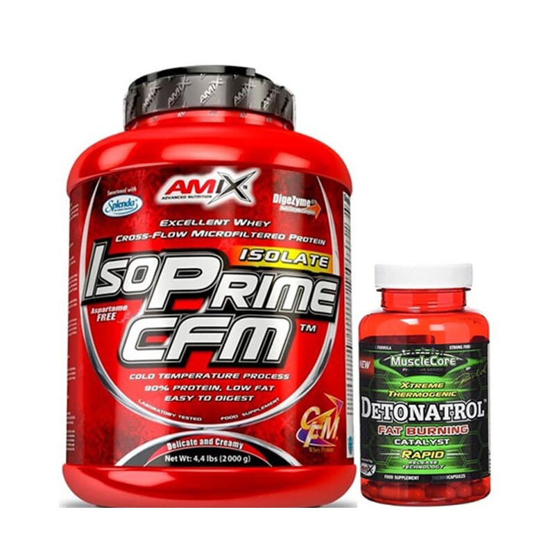 Pack Regalo Isoprime CFM Isolate 2 Kg + Detonatrol 30 Caps