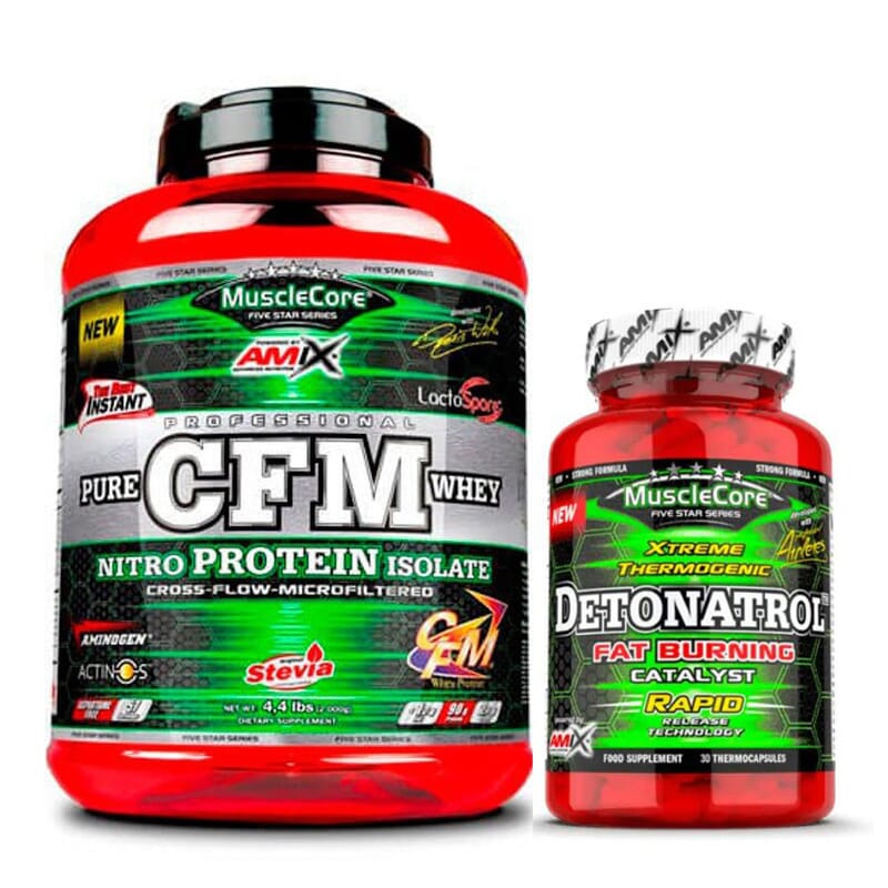 Pack Regalo CFM Nitro Isolate 2 Kg + Detonatrol 30 Caps