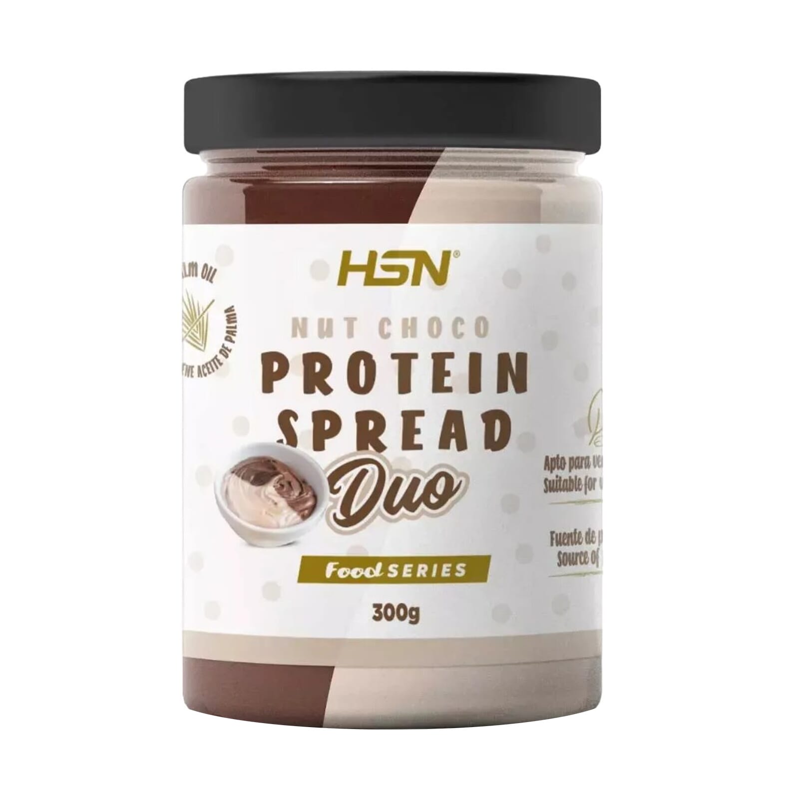 Crema Hiperproteica Duo Cacao Y Avellanas Baja En Azúcar 300g