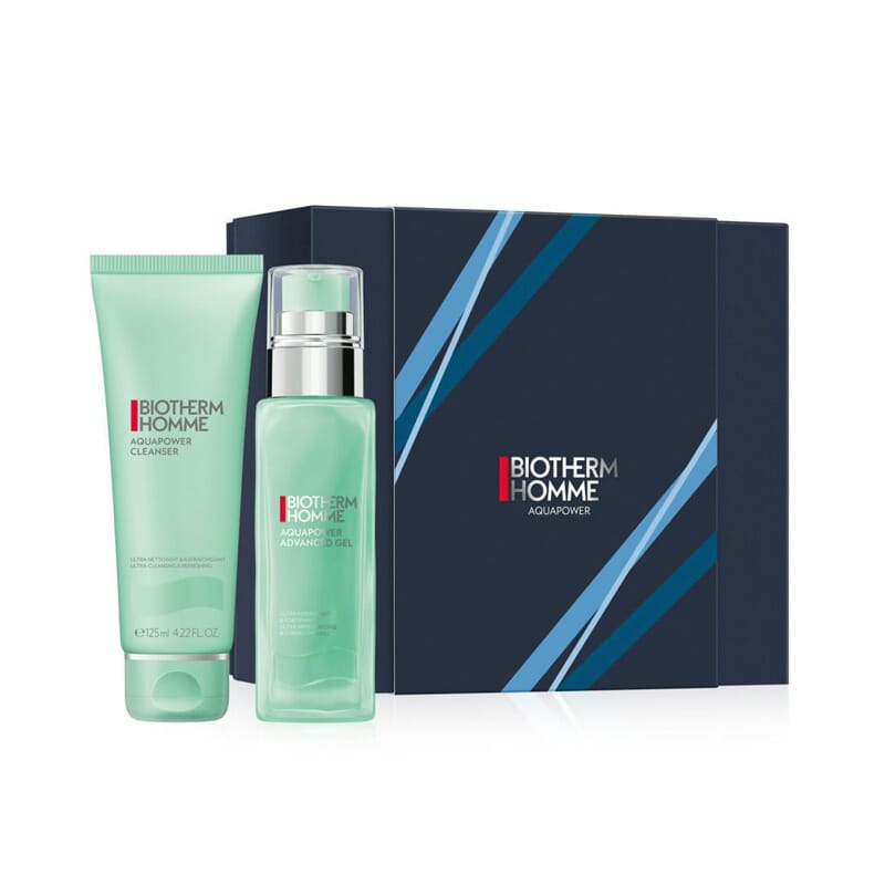 Homme Aquapower Gel 75 ml + Cleanser 125 ml Lote