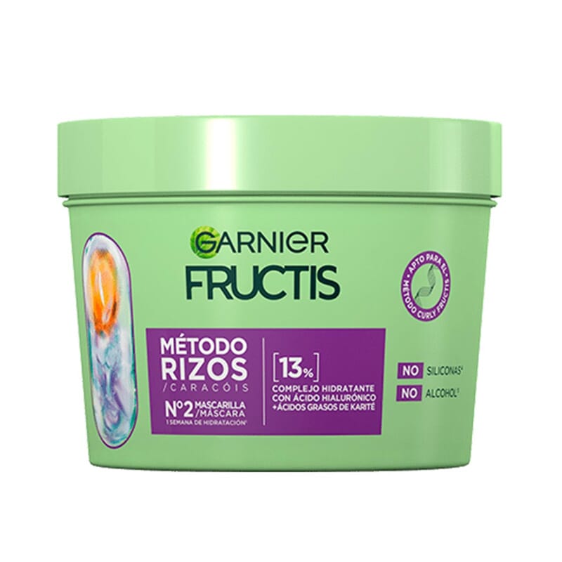 Fructis Método Rizos Nº2 Mascarilla 370 ml