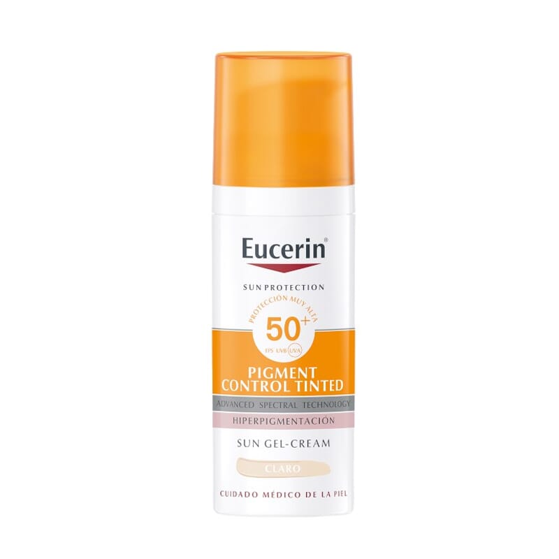 Eucerin Sun Gel Crema Pigment Control Tinted SPF50+ #Claro 50 ml