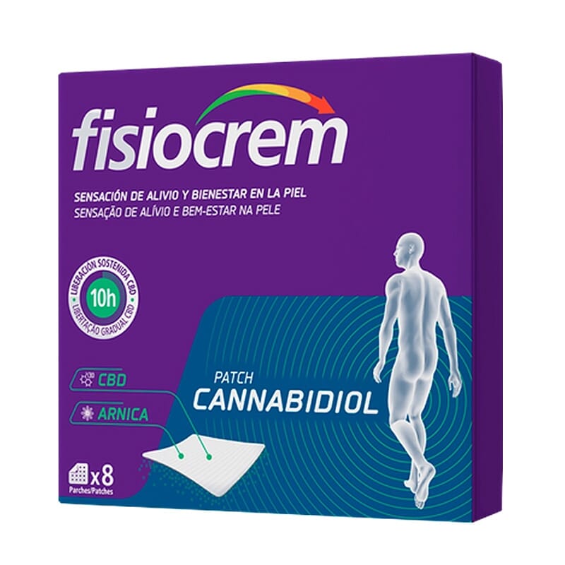 Fisiocrem Patch Cannabidiol 8 Uds