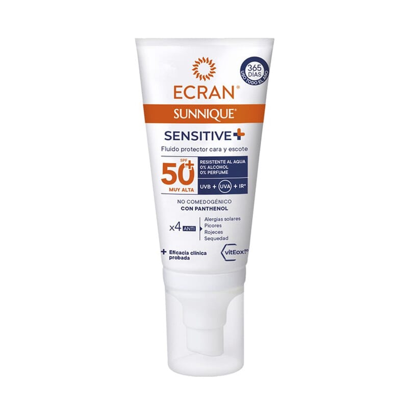 Sunnique Sensitive+ Fluido Protector SPF50+ 50 ml