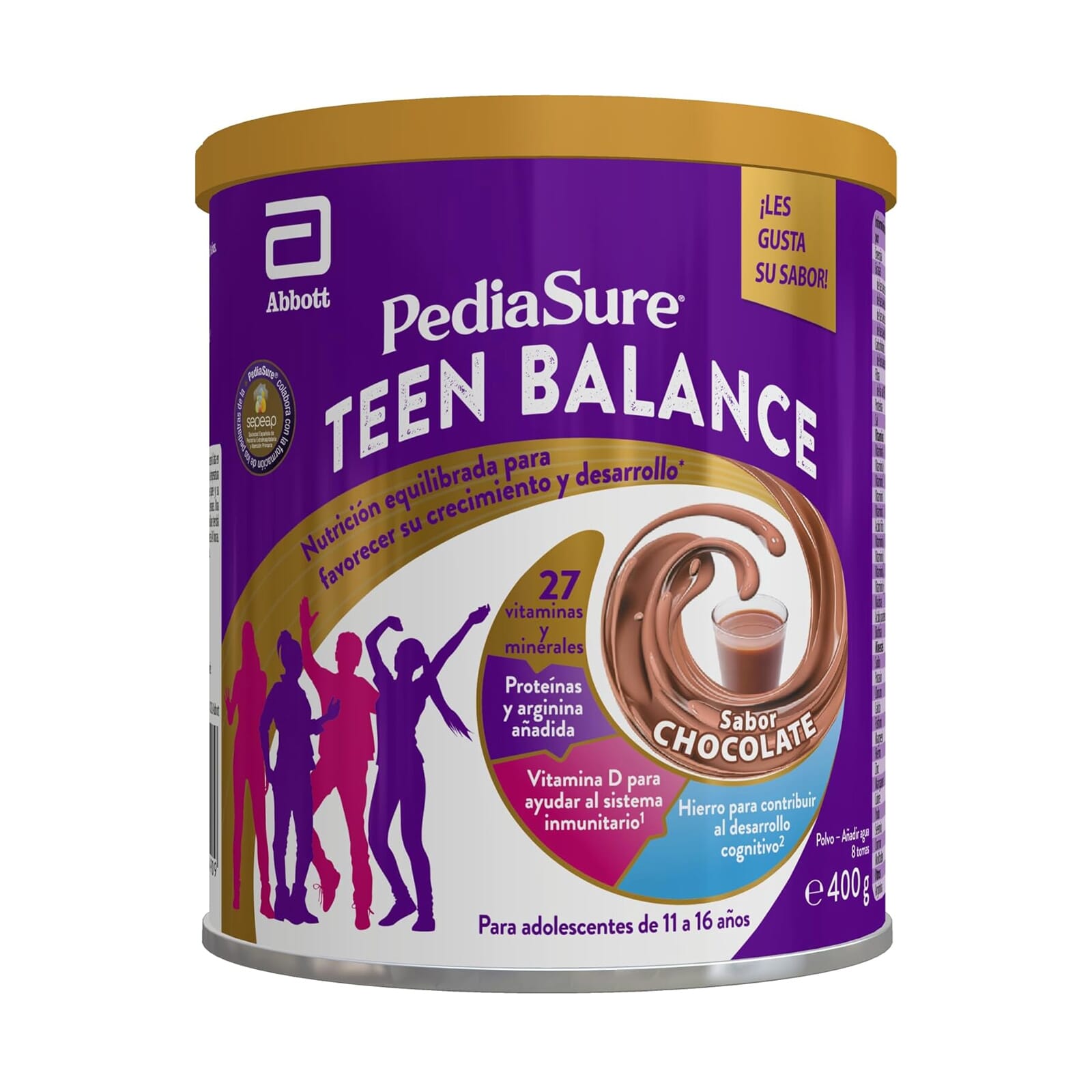 Pediasure Teen Balance Sabor Chocolate 400g