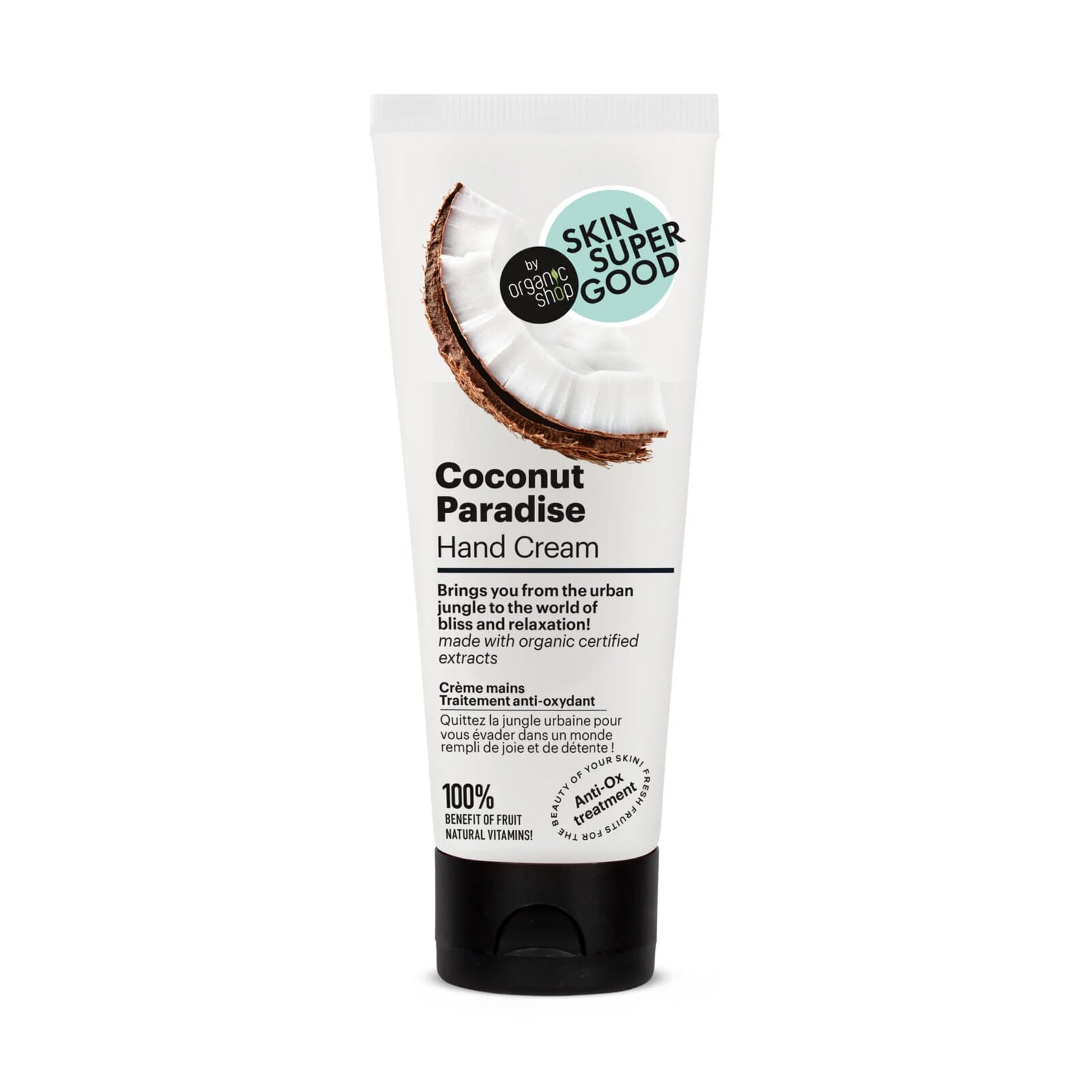 Crema De Manos Antiox Coconut Paradise 75 ml