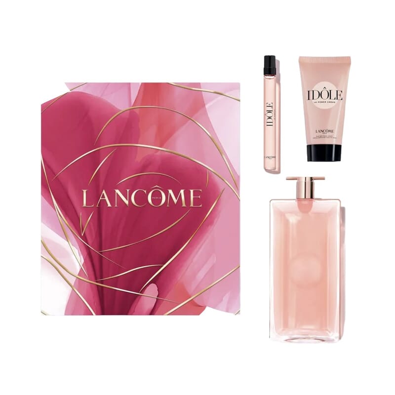 Idôle Set EDP 100 ml + EDP 10 ml + Crema Corporal 50 ml