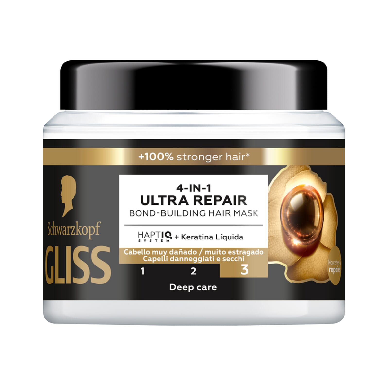 Gliss Ultimate Repair 4 En 1 Mascarilla 400 ml