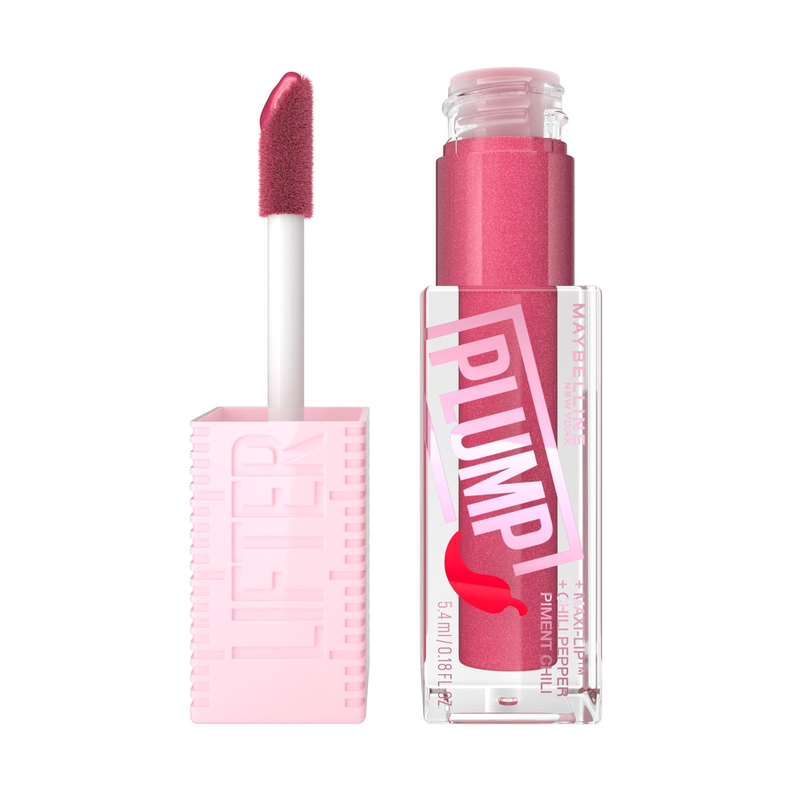 Brillo De Labios Lifter Plump Hot Chili #002 Mauve Bite