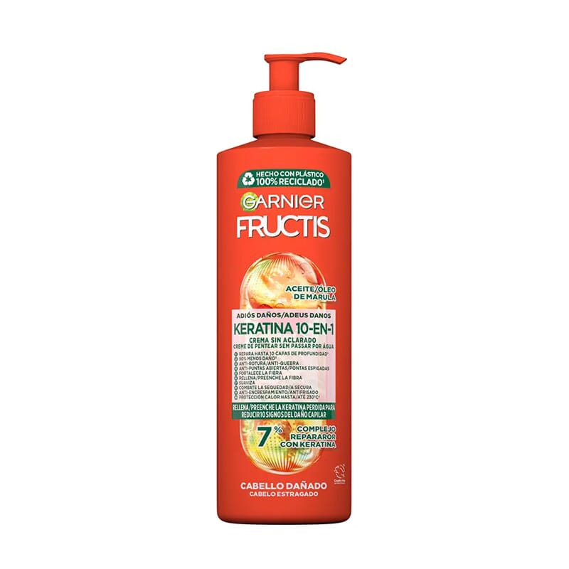 Fructis Keratin 10 En 1 Adiós Daños 400 ml