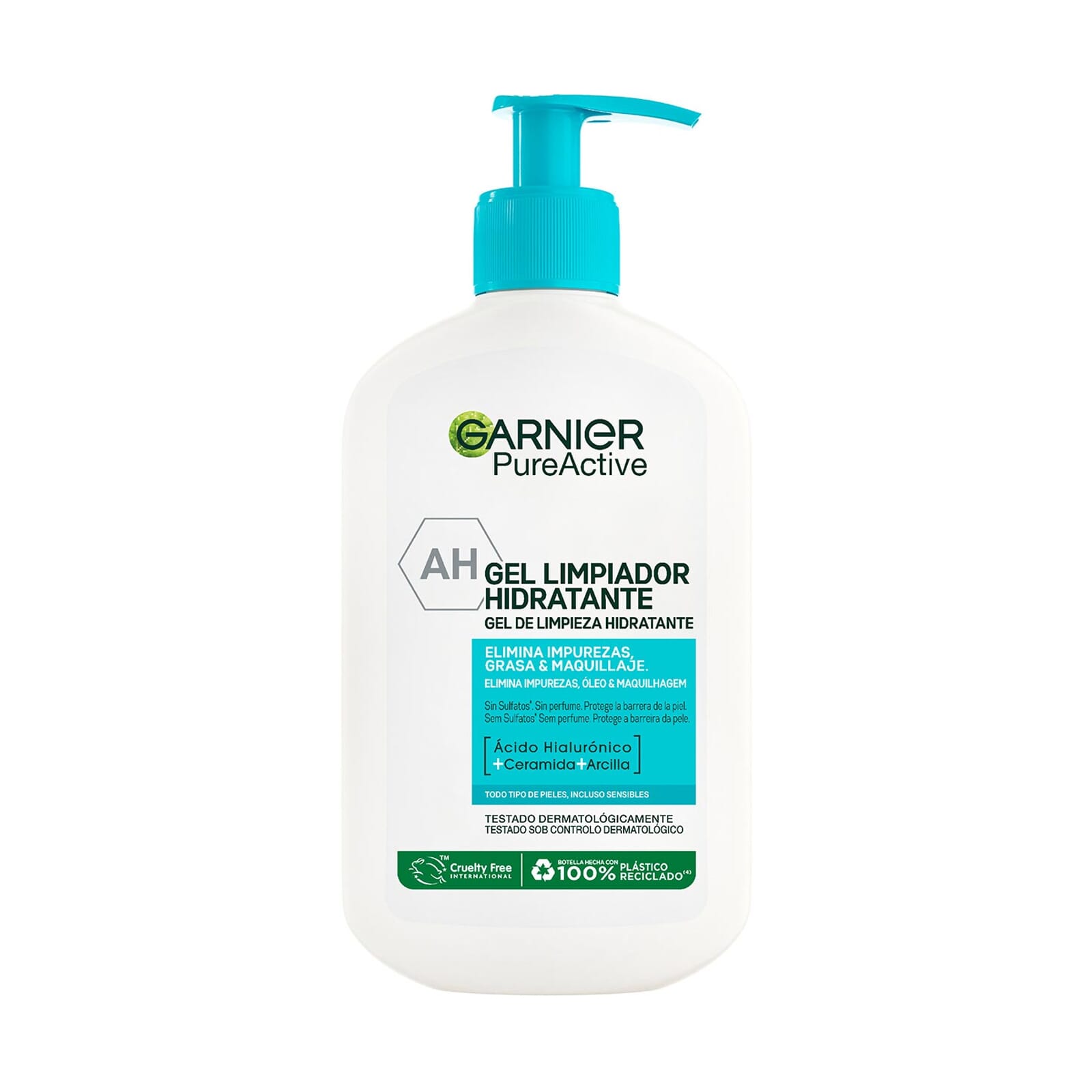Pure Active AHA Feuchtigkeitsspendendes Reinigungsgel 250 ml