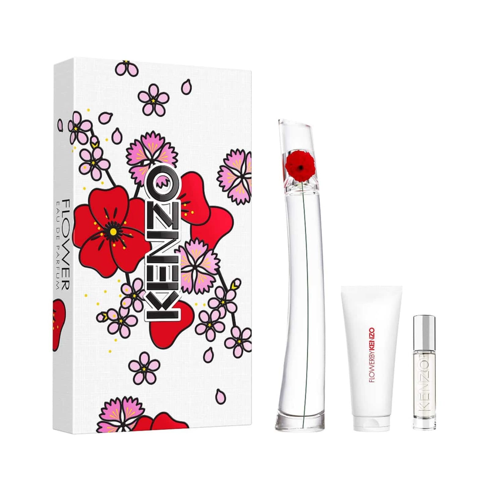 Flower By Kenzo EDP 100 ml + EDP 10 ml + Loción Corporal 75 ml