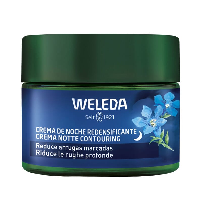 Crema De Noche Redensificante Genciana Azul Y Edelweiss 40 ml