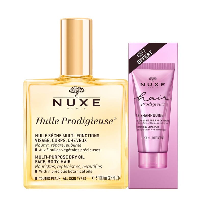 Huile Prodigieuse 100 ml + Le Shampooing Brillance 30 ml