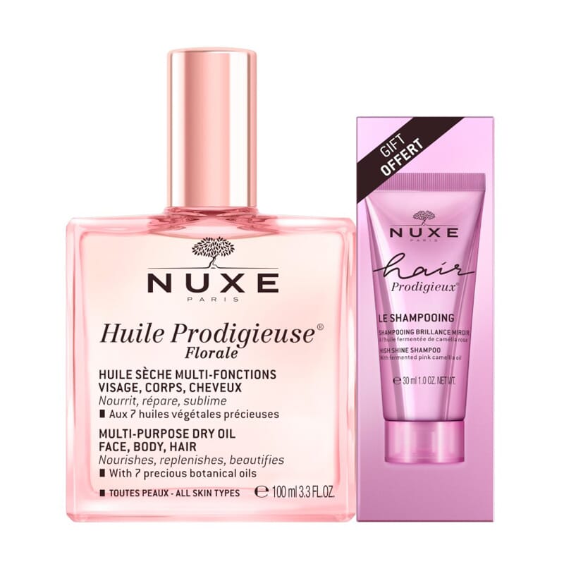 Huile Prodigieuse Florale 100 ml + Le Shampooing Brillance 30 ml
