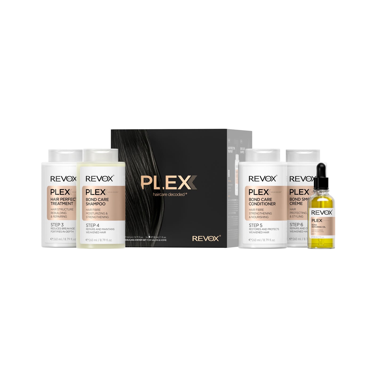 Plex Haircare DeCodec Set 5 Piezas