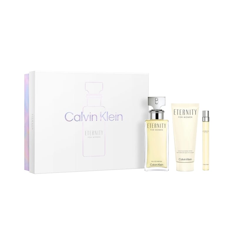 Eternity EDP 100 ml + EDP 10 ml + Body Lotion 100 ml Lote