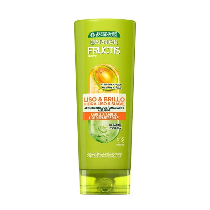 Fructis Liso Y Brillo Acondicionador 250 ml