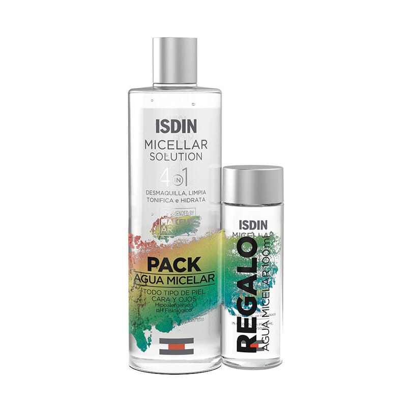 Pack Micelar Solution 4 In 1 400 ml + Formato Viaje 100 ml